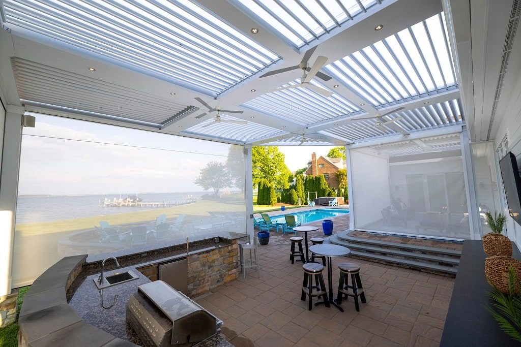 Sk stx pergola outdoor structure view